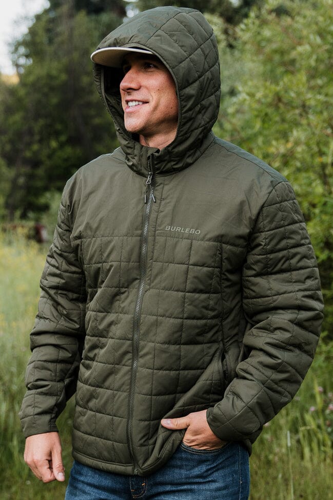 Burlebo Puffer Jacket Mallard Green