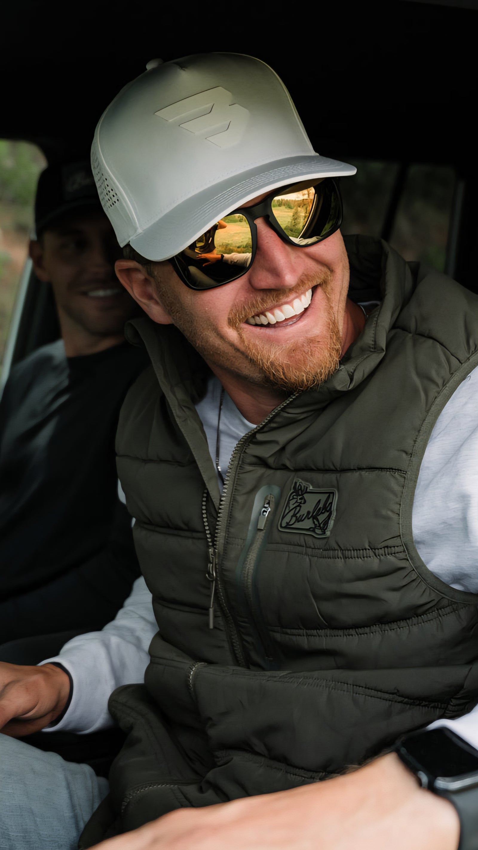 Burlebo Puffer Vest - Mallard Green