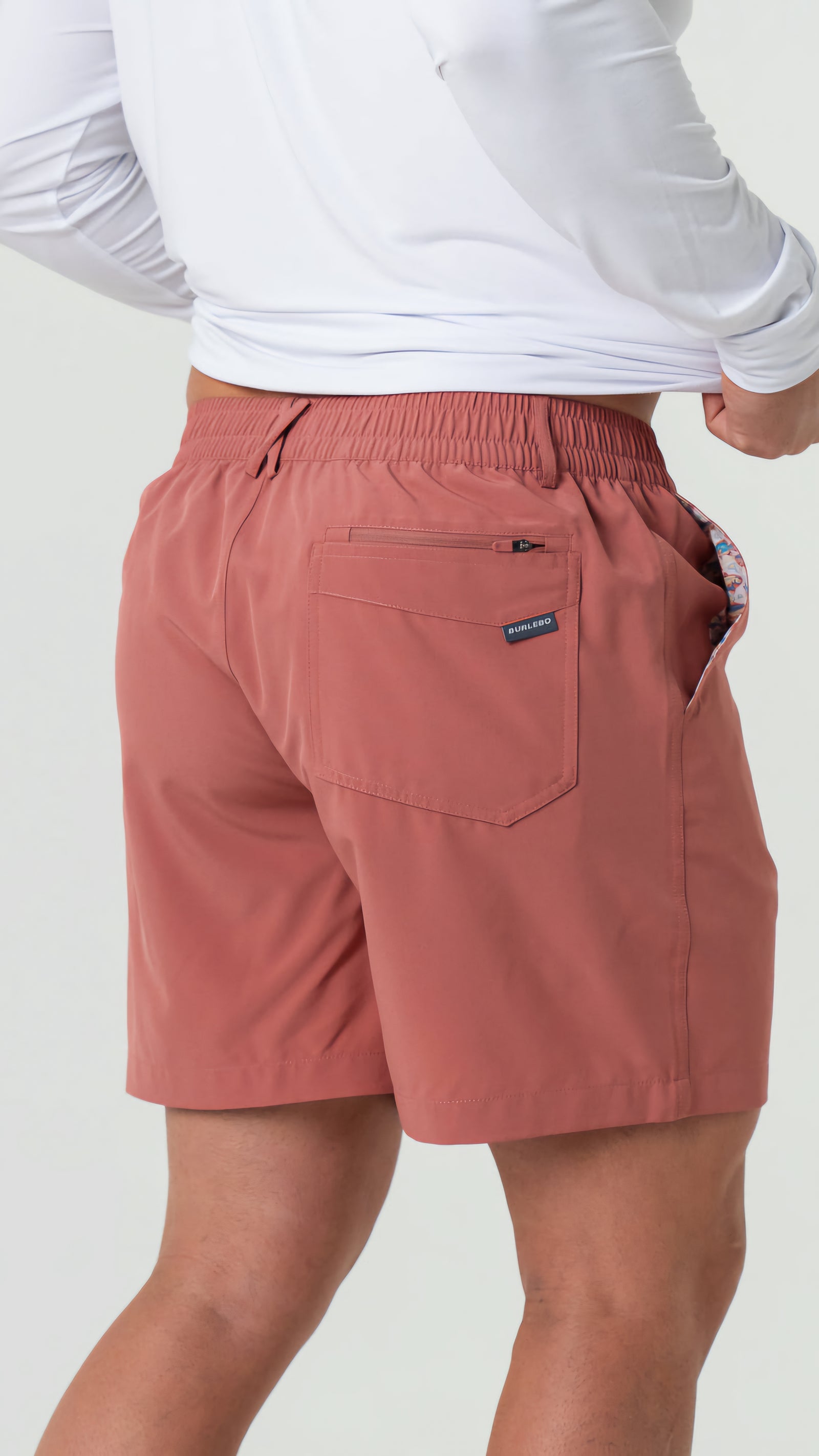 Burlebo Everday Short Red Clay with Fish Pocket
