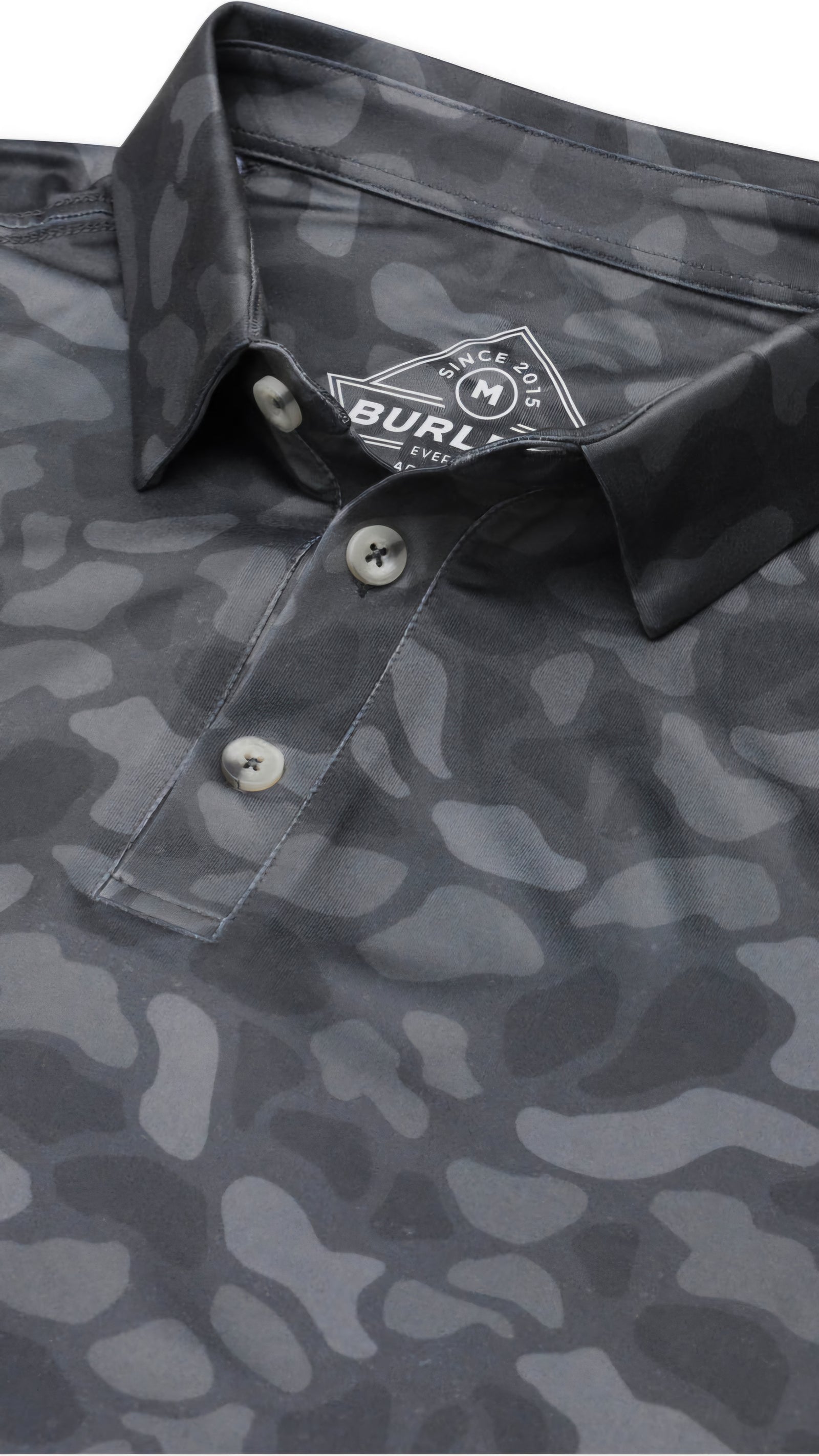 Burlebo Performance Polo - Stone Camo