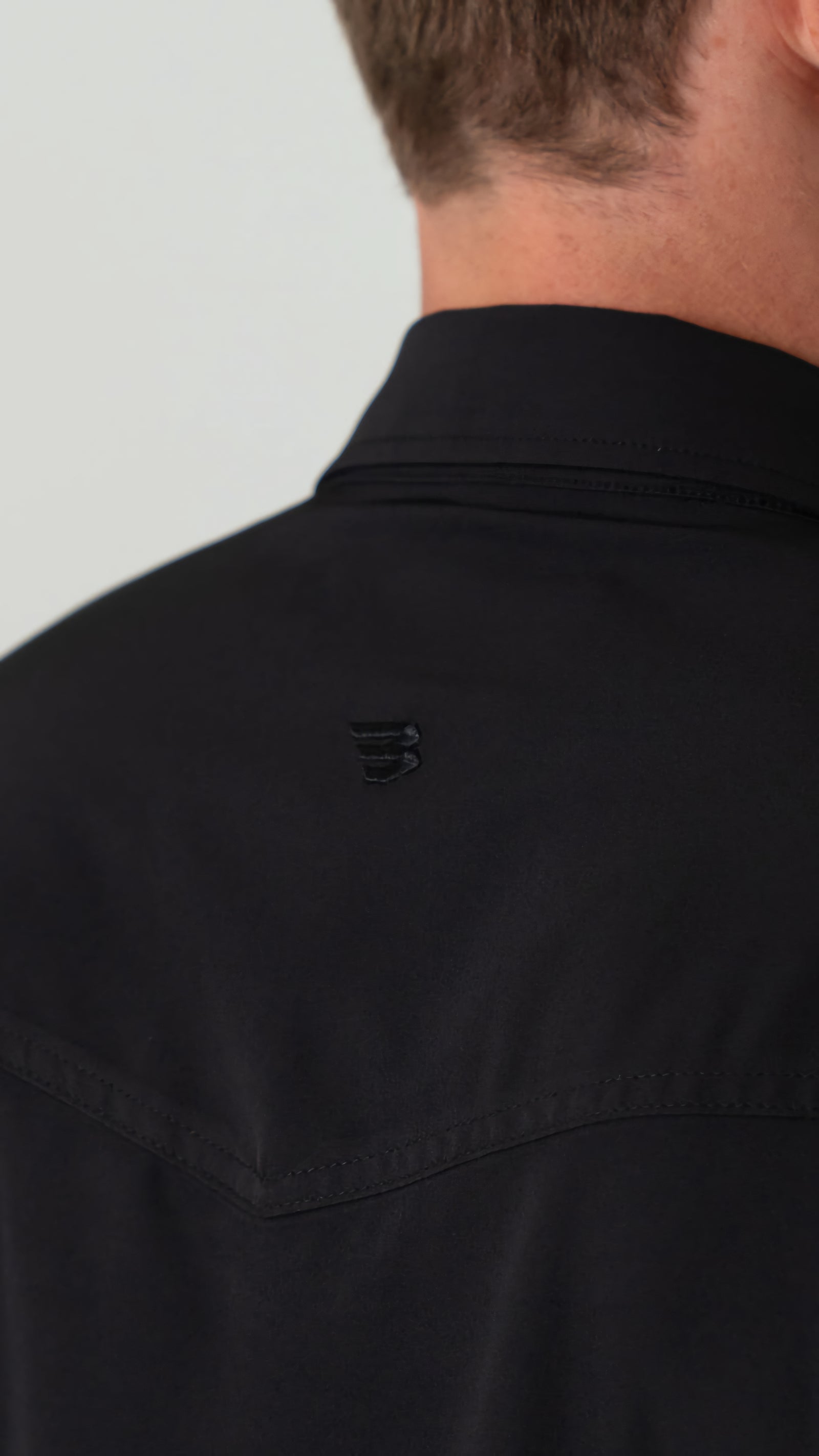 Burlebo Performance Western Shirt - Black