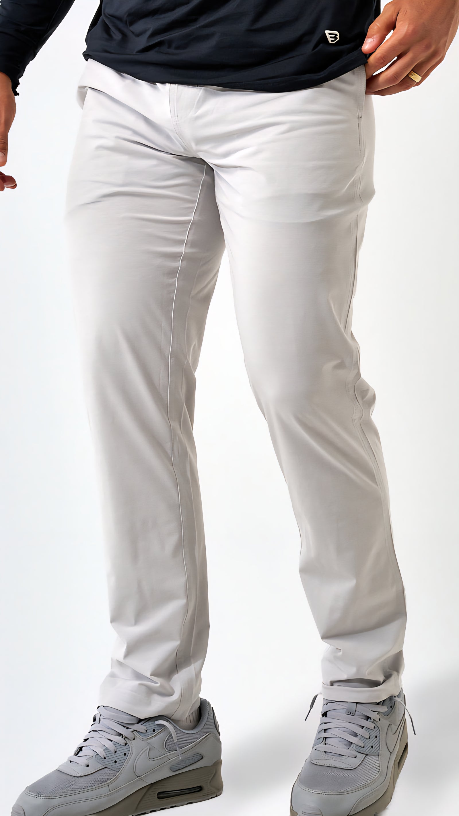 Burlebo Performance Pants Stone Grey