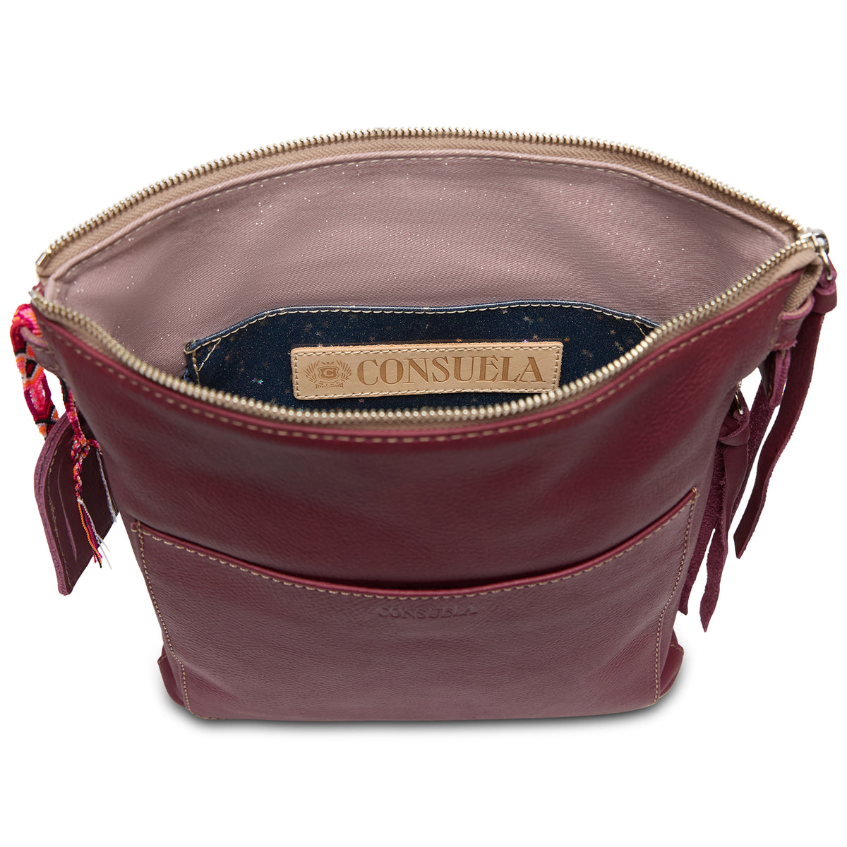 Consuela Tour Crossbody Plum