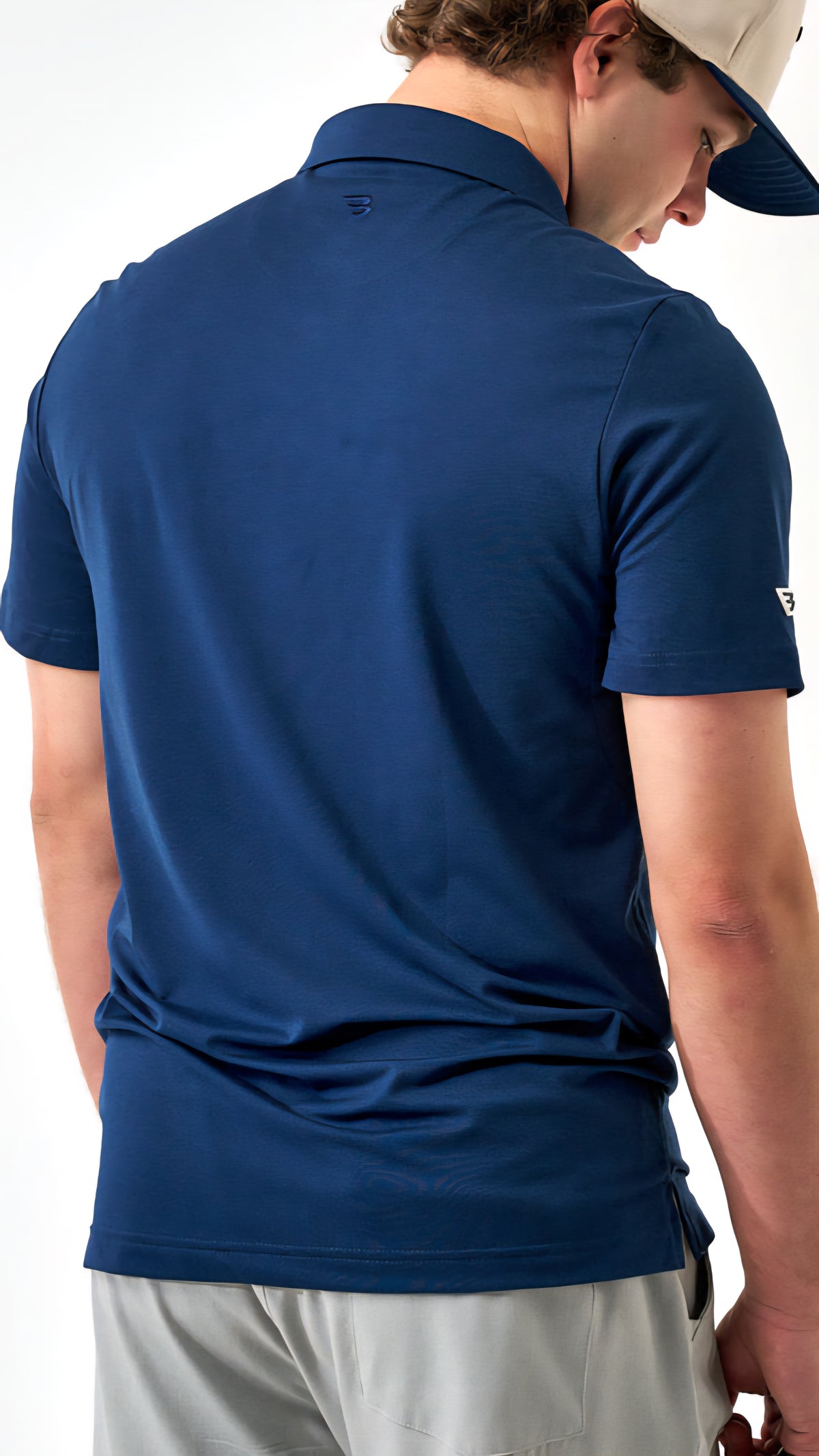Burlebo Performance Polo - Heather Navy