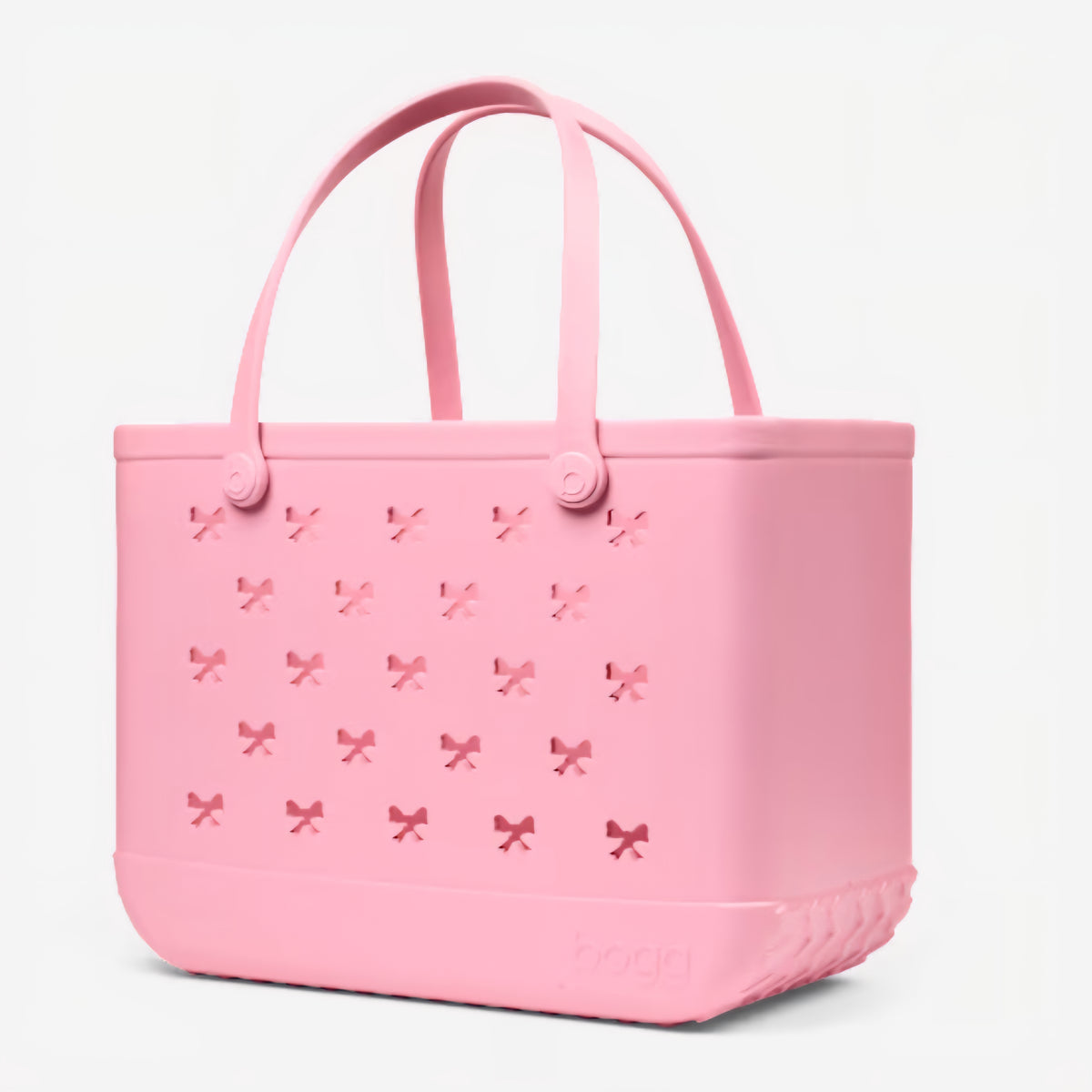 Bogg Bag BubbleGum Pink Bows in Original (Large)