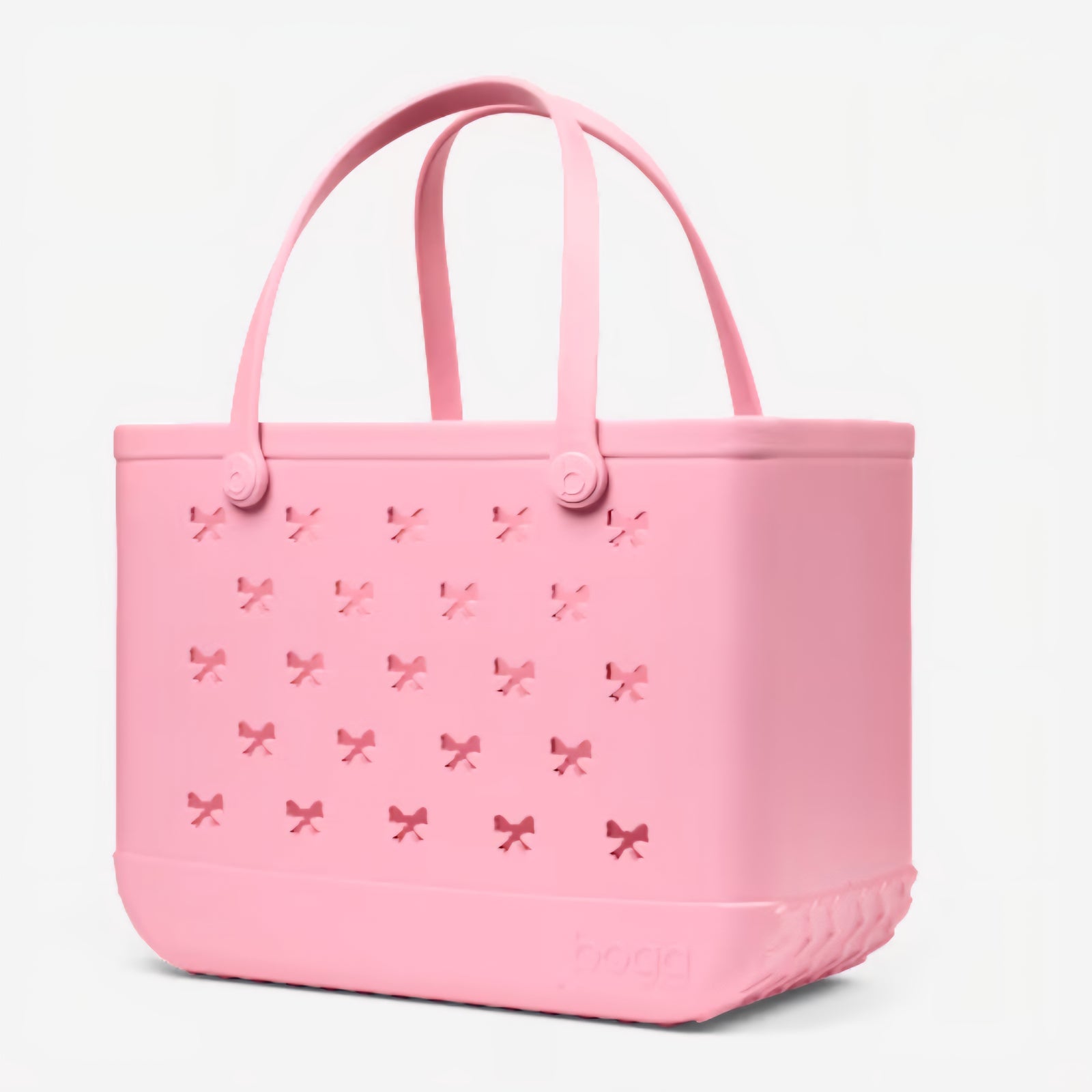 Bogg Bag BubbleGum Pink Bows in Original (Large)