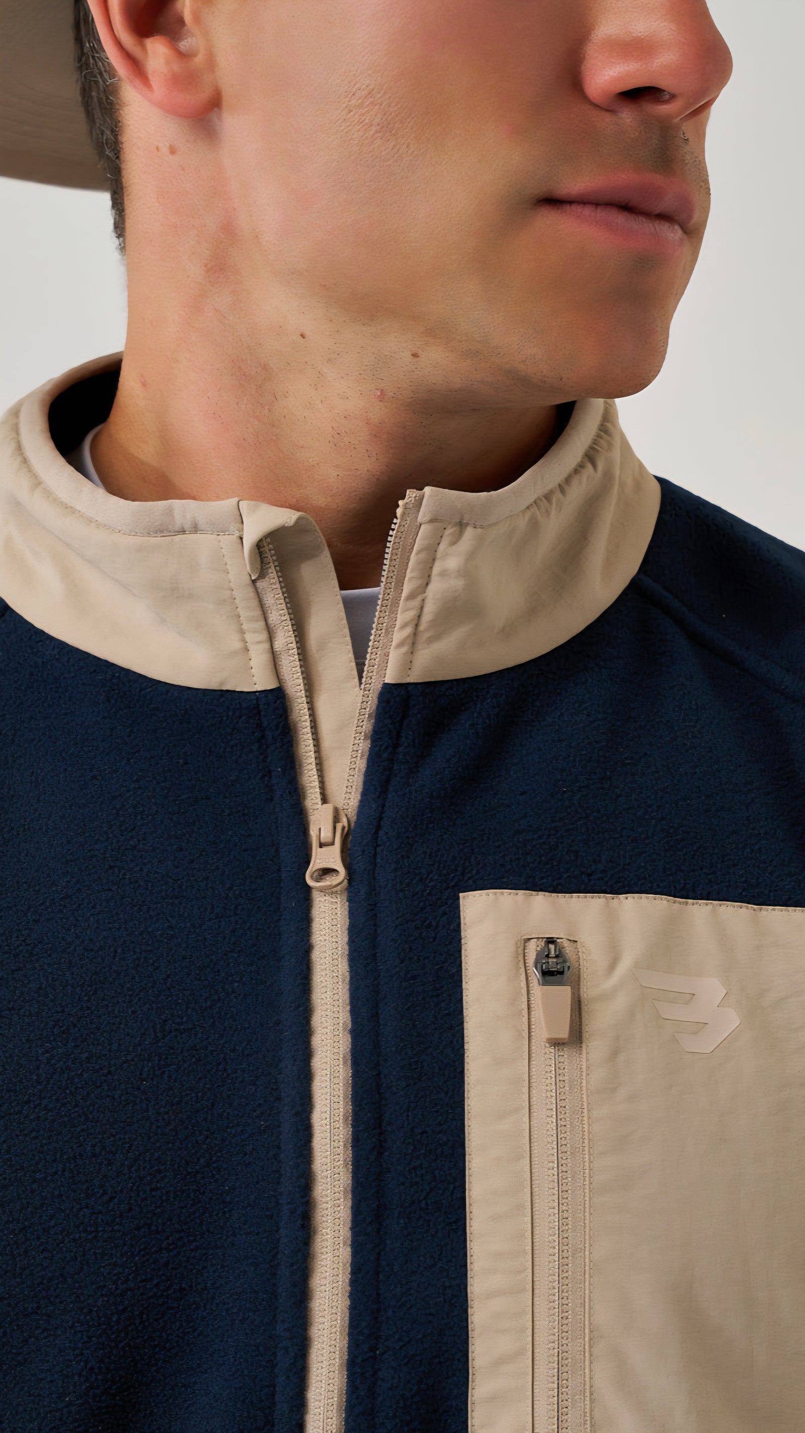 Burlebo Micro Fleece Jacket Dark Blue