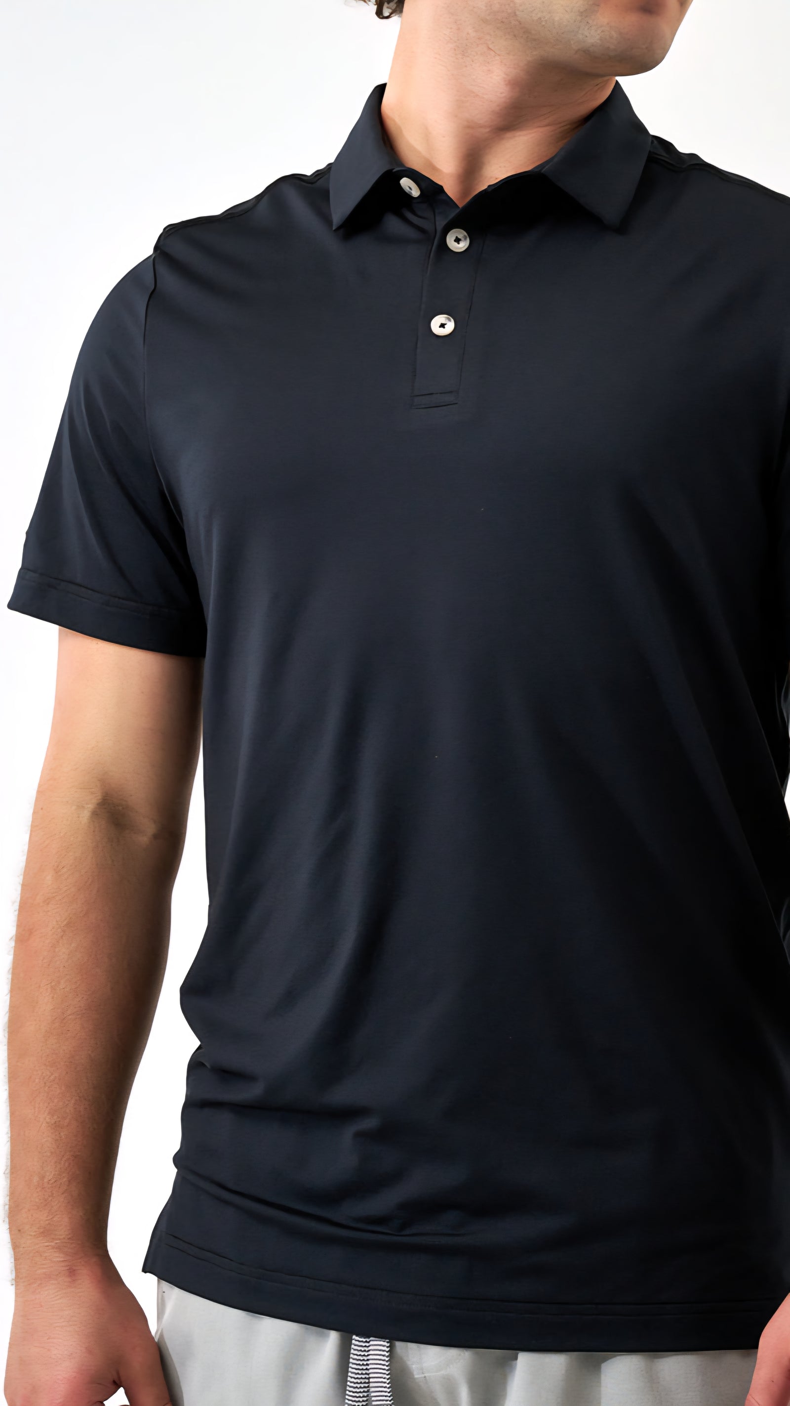 Burlebo Performance Polo - Midnight Black