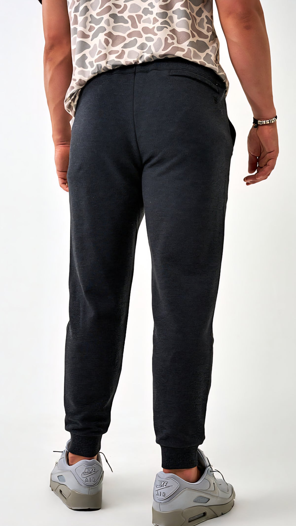Burlebo Fleece Jogger Heather Black