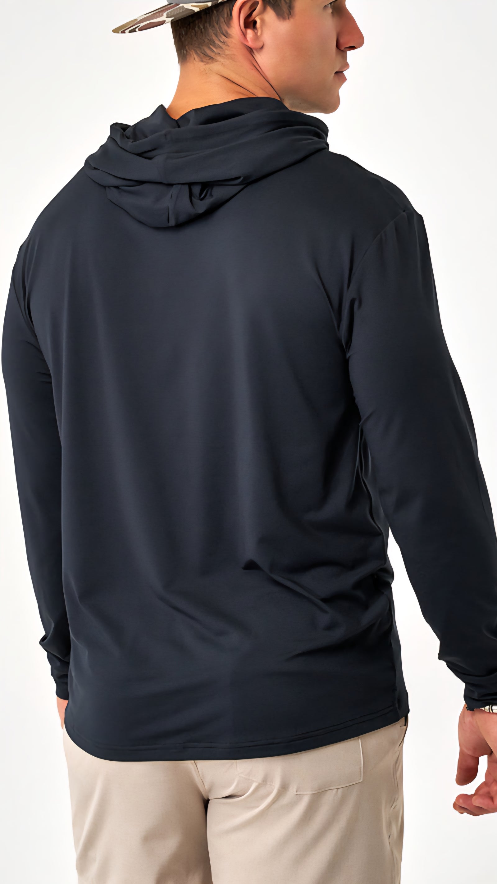 Burlebo Performance Hoodie - Midnight Black