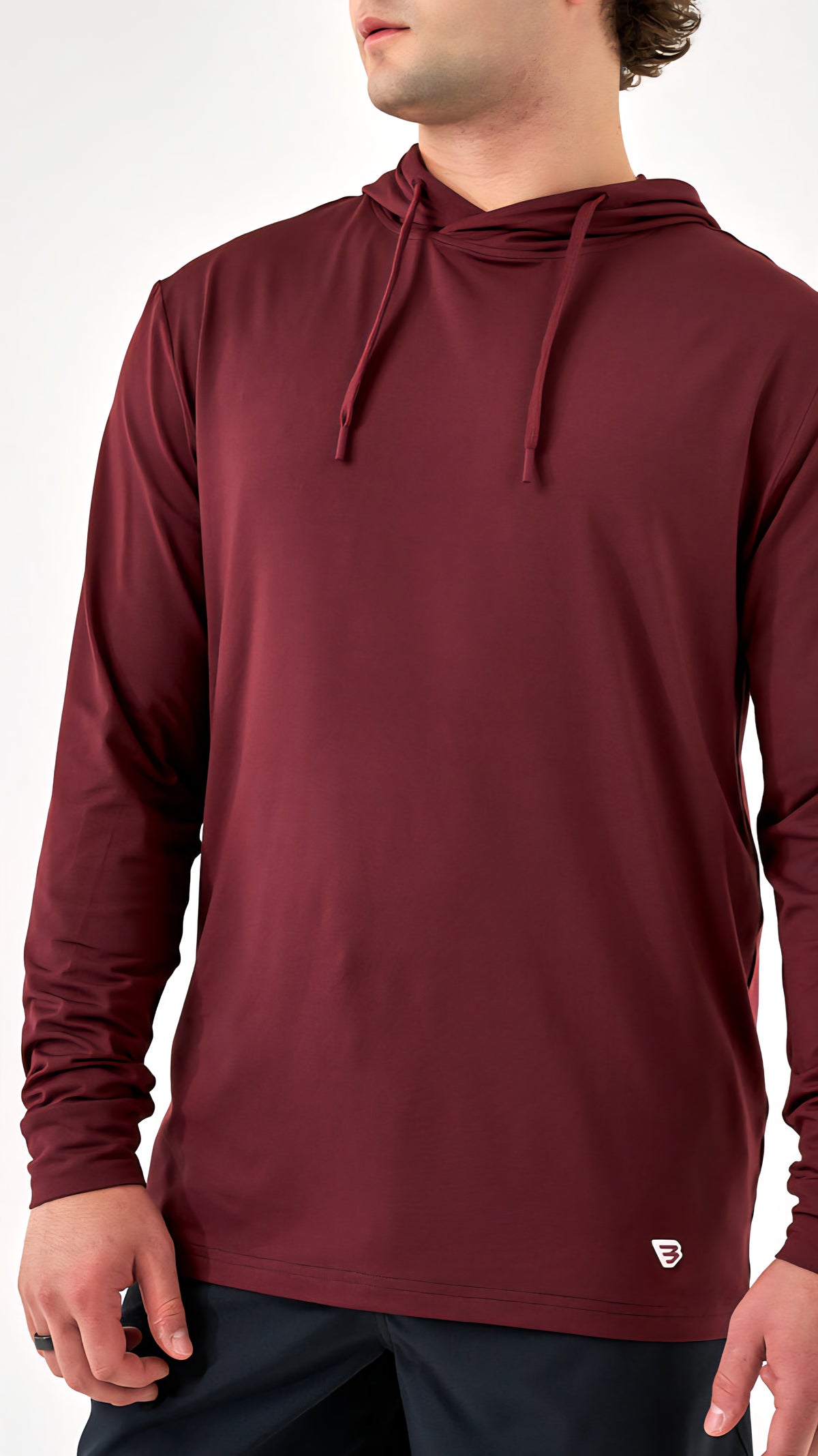 Burlebo Performance Hoodie - Maroon