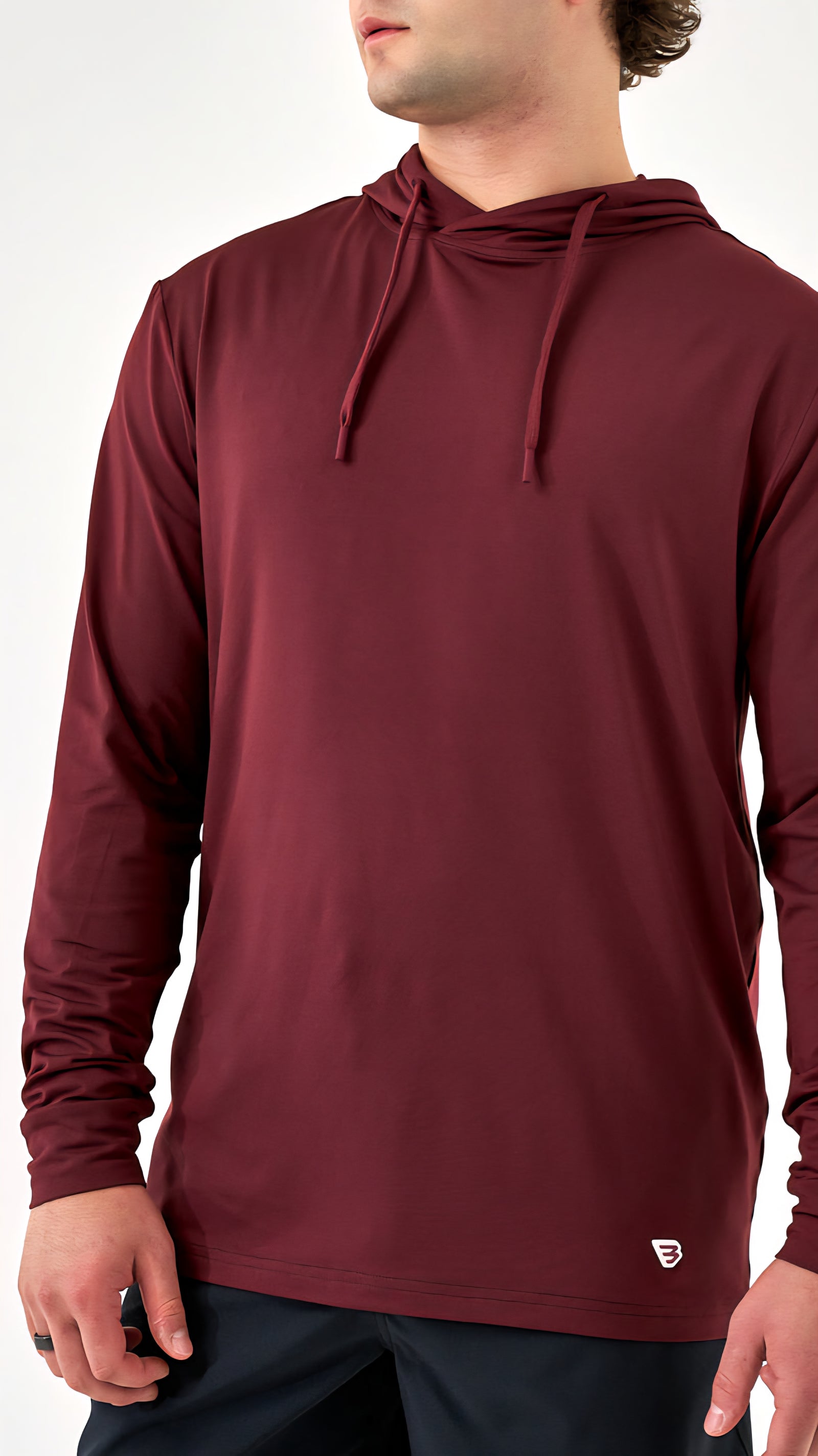 Burlebo Performance Hoodie - Maroon