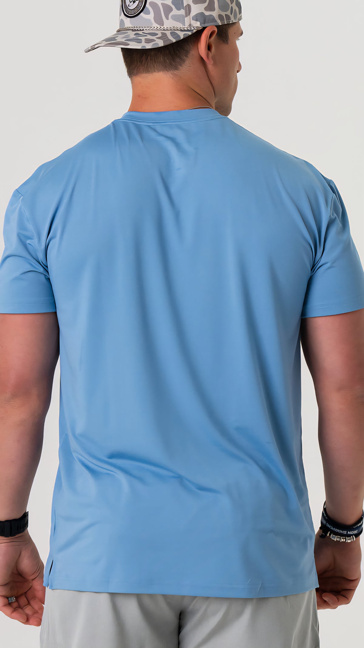 Burlebo Go To Tee - Slate Blue